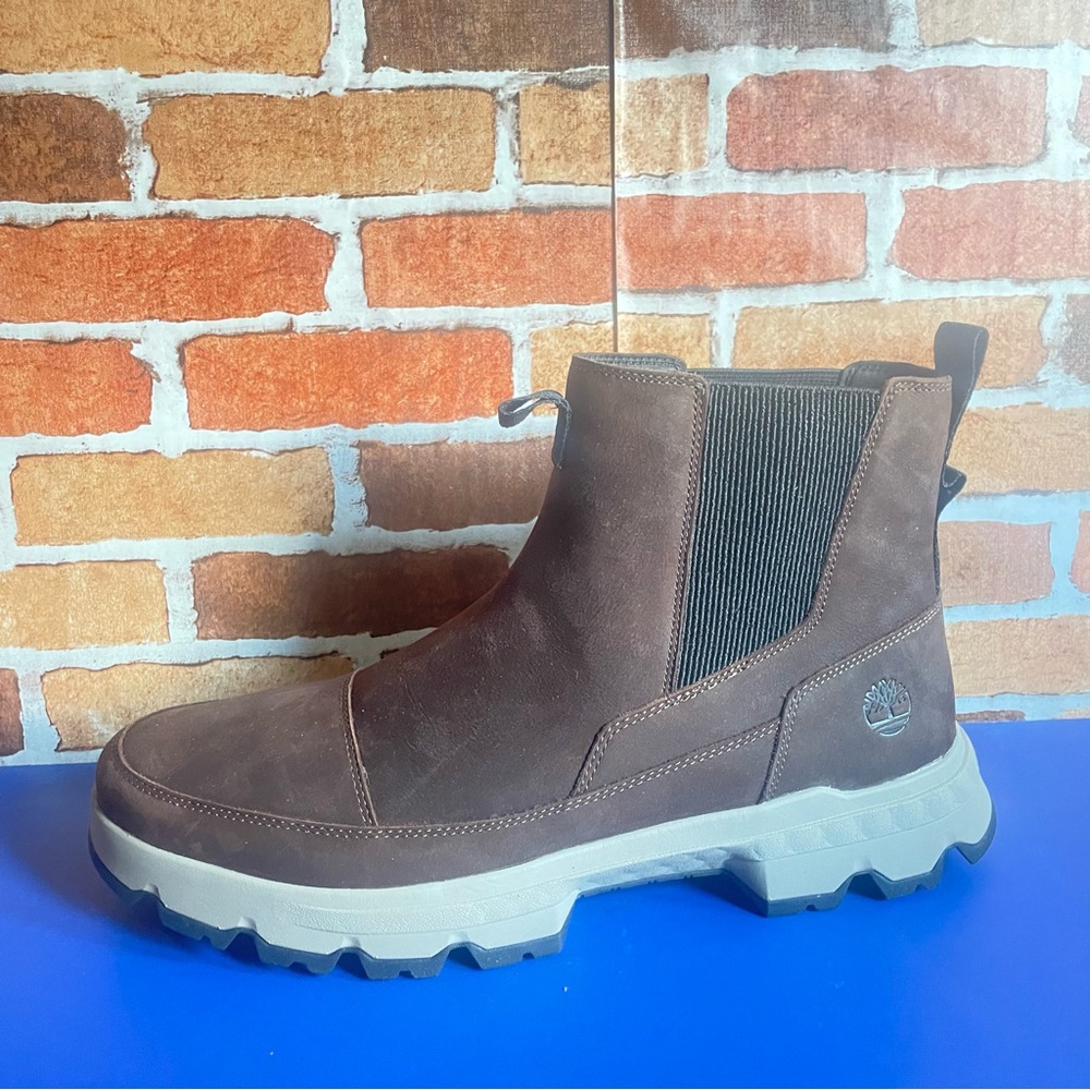TIMBERLAND TBL ORIGINALS ULTRA CHELSEA DK BROWN FULL GRAIN